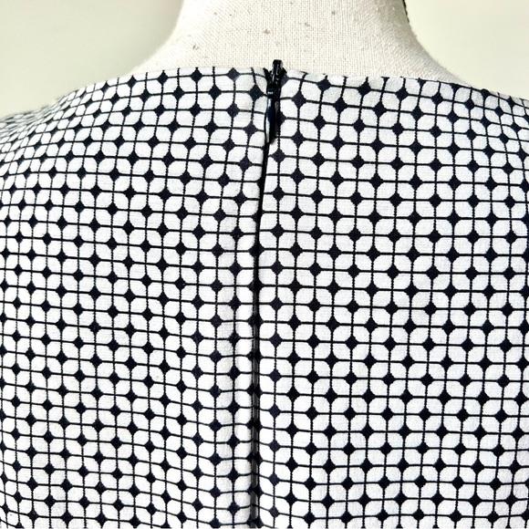 NWT Vintage TALK OF THE WALK Sleeveless Contrast Shift Day Dress—SZ. Medium - Picture 7 of 15